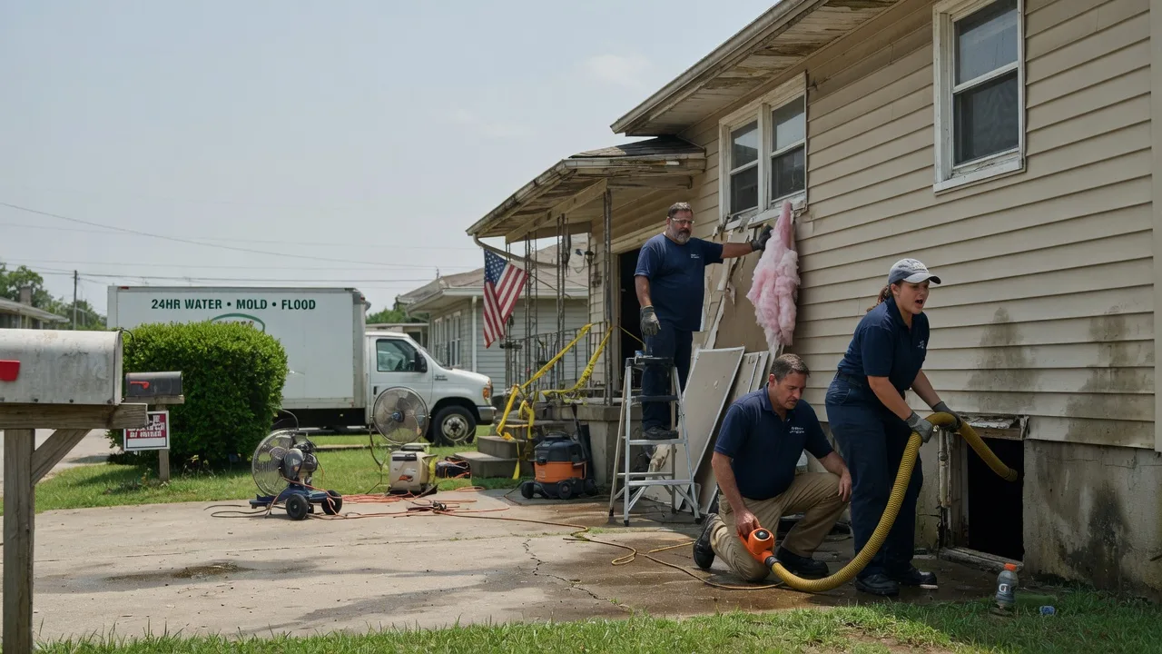 Water Damage Repair in Cushing, OK near me